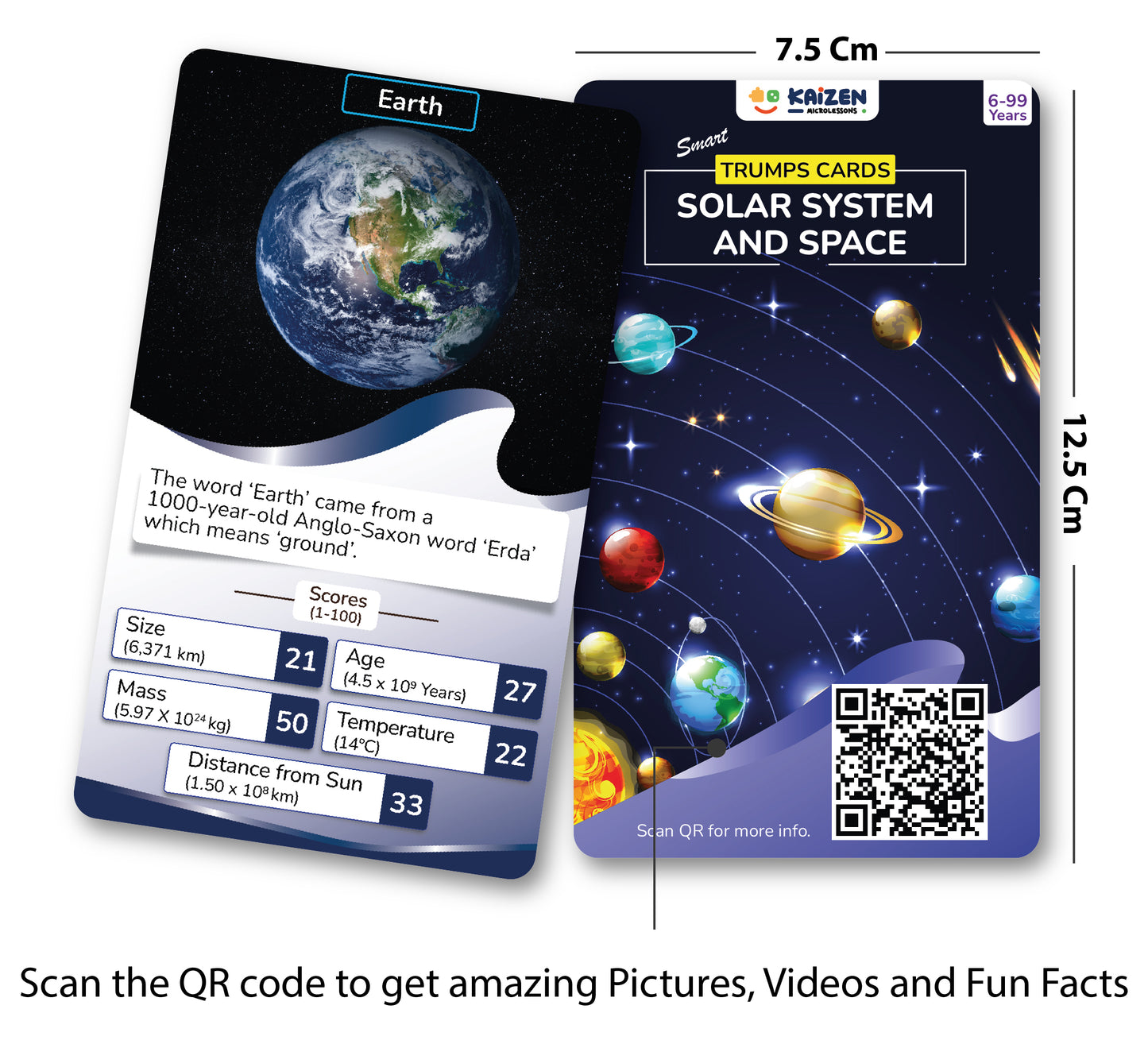 Kaizen MicroLessons Solar Trump Card Game