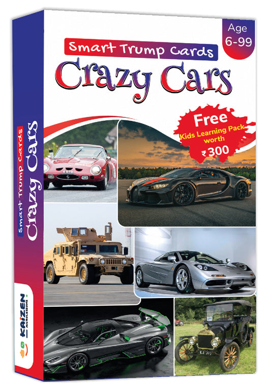 Kaizen MicroLessons Cars Trump Card Game