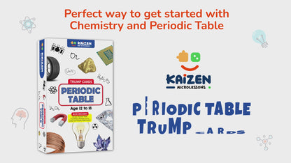 Kaizen MicroLessons Periodic Table Trump Card Game