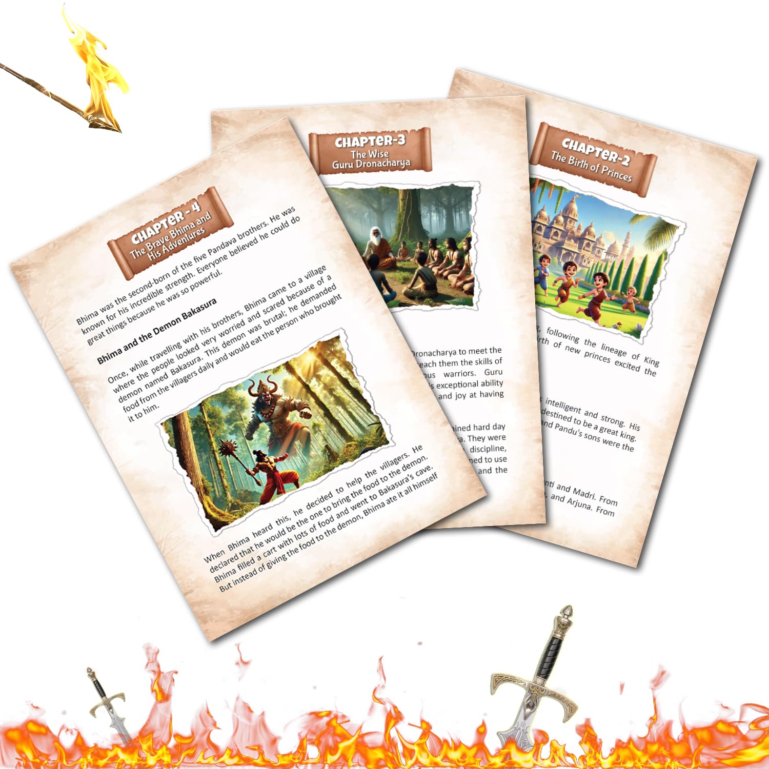 Mahabharat Illustrated Storybook 3