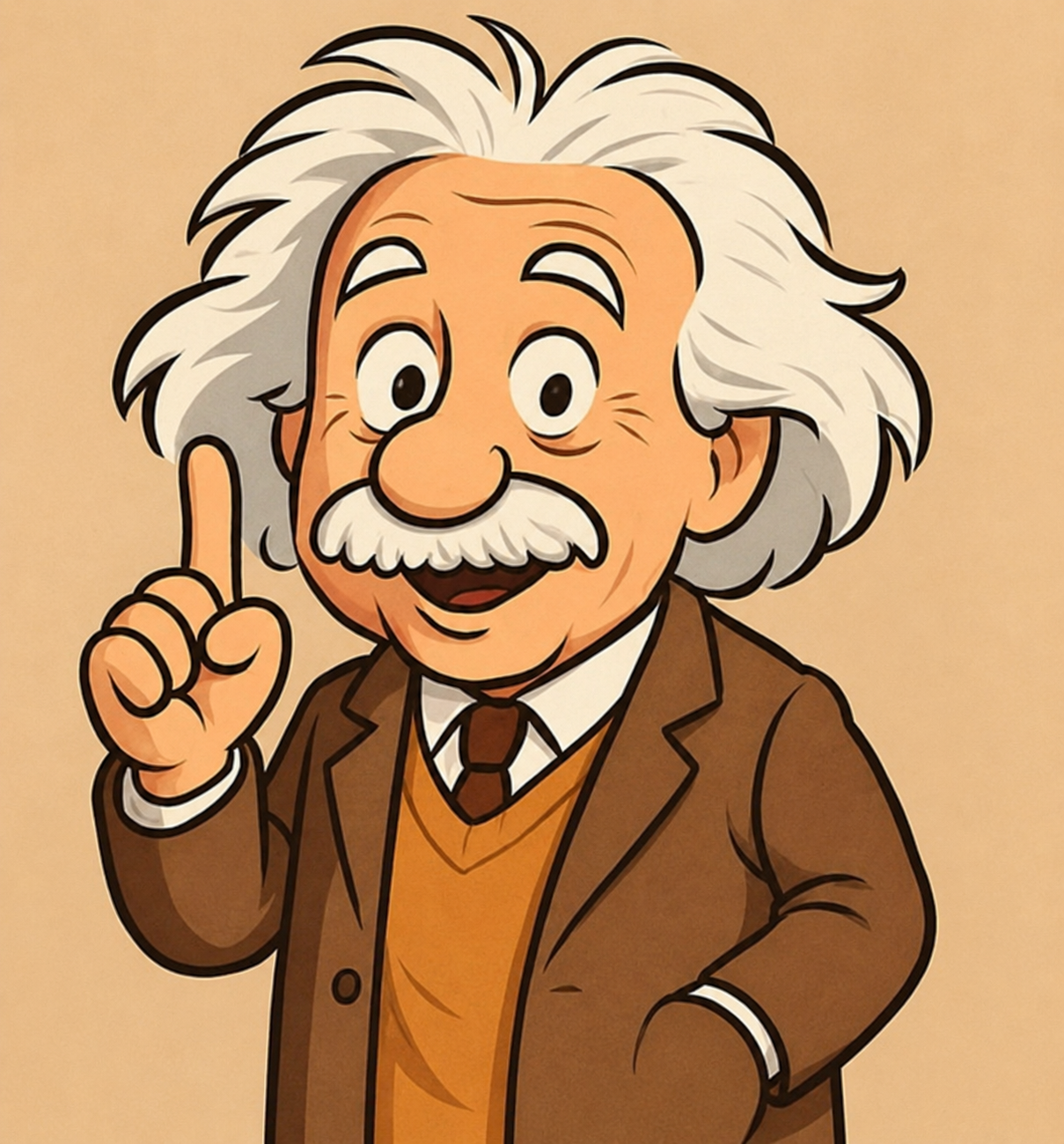 Portrait of Albert Einstein